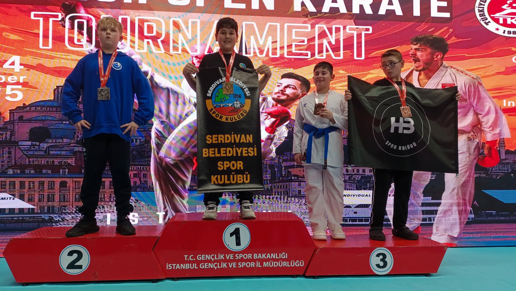 Serdivanlı Karatecilerden Uluslararası Arenada Büyük Başarı