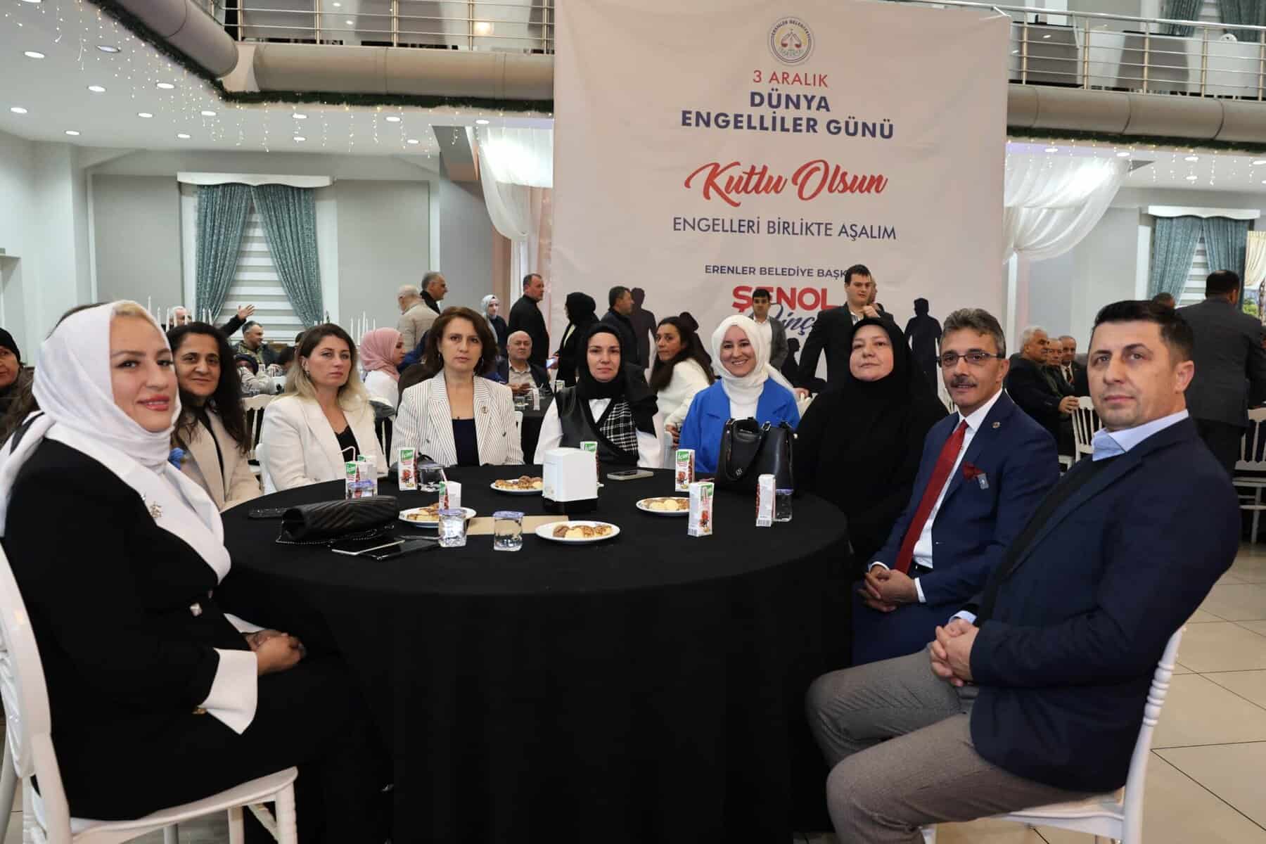 Engelleri birlikte aşalım, farkındalığı artıran anlamlı etkinlik.