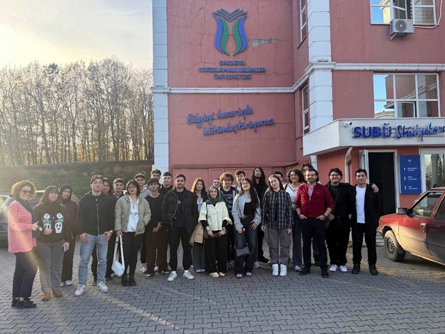 Animasyon öğrencilerinden uygulamalı stüdyo gezisi