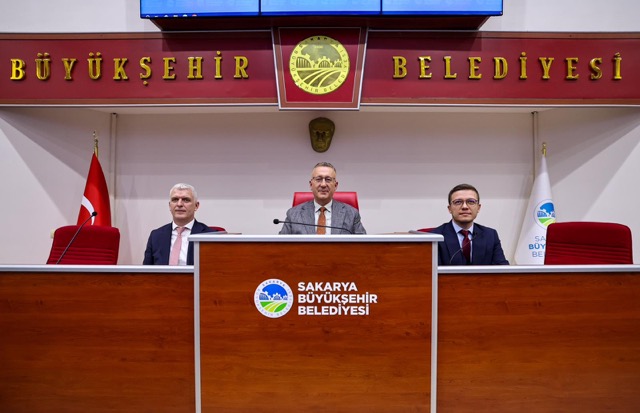 Sakarya Büyükşehir Belediyesi Aralık Meclis Toplantısı'nda 75 madde karara bağlandı