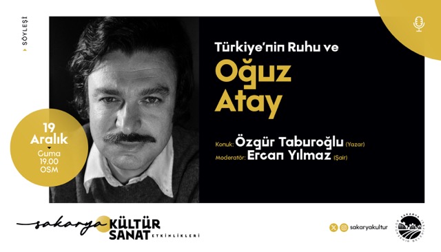 Edebiyatseverler için Oğuz Atay söyleşisi 19 Aralık’ta OSM’de düzenleniyor