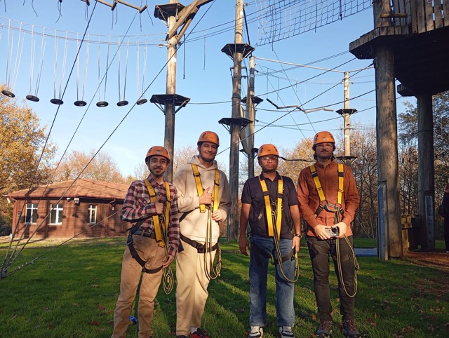 Macera Parkı’nda adrenalini ve eğlenceyi bir arada yaşadılar