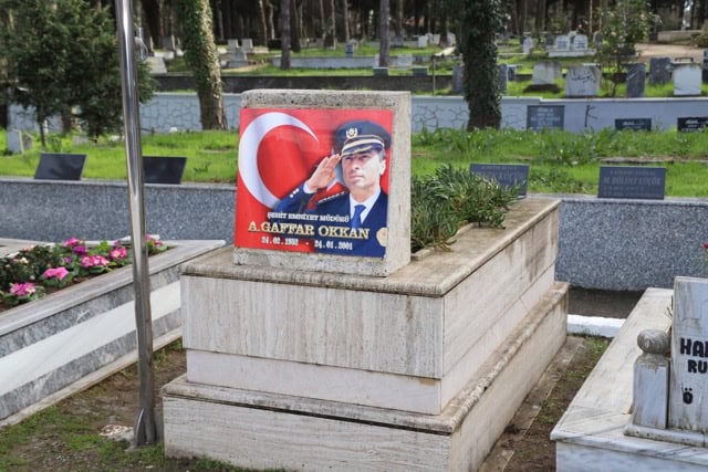 Türkiye şehitlikleri ve mezar taşlarıyla ilgilidir.