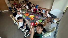 SGM’de Misafir Okul Öğrencileri Atölye Çalışmalarıyla Yeni Deneyimler Ediniyor