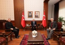 Türkiye'de basın merkezi yönetimi toplantısı.