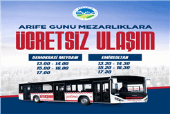 Sakarya Büyükşehir, Arefe Günü Mezarlık Ziyaretçileri İçin Ücretsiz Otobüs Seferleri Düzenleyecek