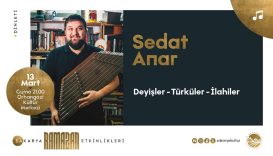Sakarya'da Ramazan Kültür Sanat Takvimi Müzik Dinletisi ve Film Gösterimiyle Tamamlanıyor