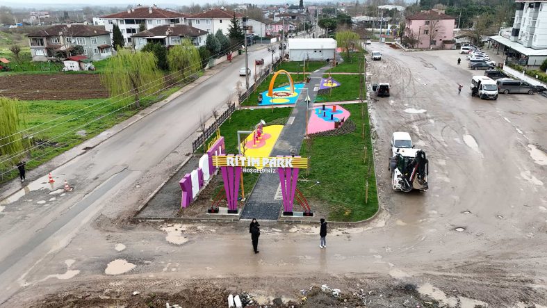 Söğütlü Ritim Park Projesinde Sona Yaklaşıldı: Sosyal Yaşam Alanı Açılışa Hazırlanıyor