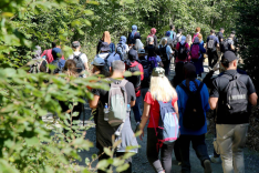 Pamukova'daki İnönü ve Ercova Yaylalarında Doğaseverler Baharı Yürüyüşle Karşıladı