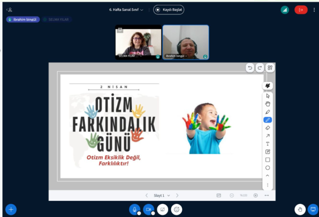 Sakarya'da Öğrenciler Otizm Farkındalık Etkinliğinde Uzman Öğretmenle Bilgilendirildi