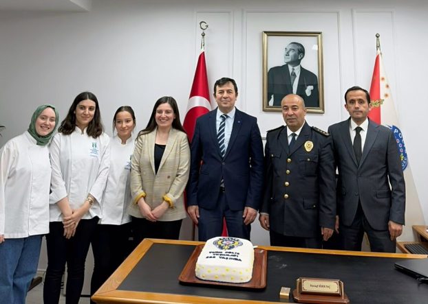 Sapanca MYO Öğrencilerinden Emniyet Müdürlüğüne Polis Teşkilatının 181. Yılı Ziyareti