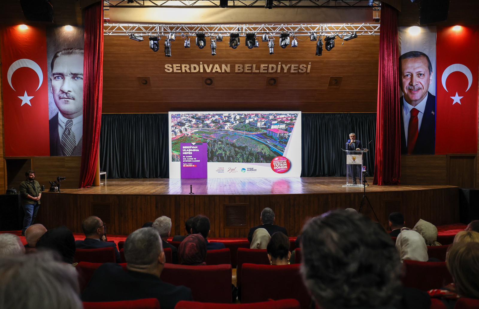 Serdivan’da Raylı Sistem Projesi ve Altyapı Yatırımları 73. Genişletilmiş İlçe Danışma Meclisi’nde Paylaşıldı