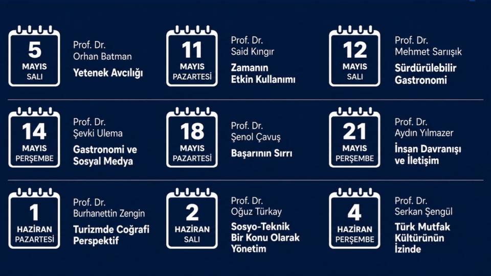 SUBÜ Turizm Fakültesi'nden Sakarya'da Halk Katılımına Açık Bilim Kafe Eğitim Serisi