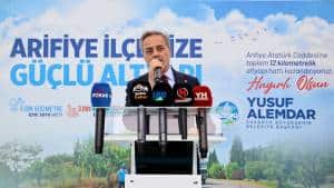 Arifiye Atatürk Caddesi’nde Altyapı ve Üstyapı Yenileme Projesi Hayata Geçiriliyor