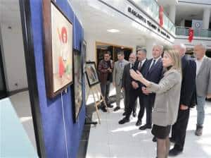 Kabia’rt Sanat Topluluğu’nun Karma Sergisi SATSO’da Ziyarete Açıldı